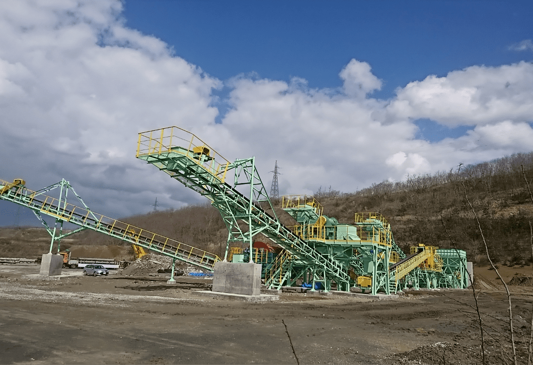砕石製造プラント