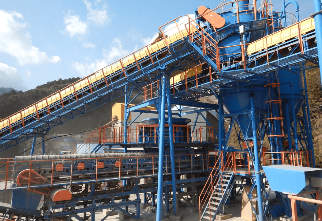 骨材洗浄水処理システム（ケークル）