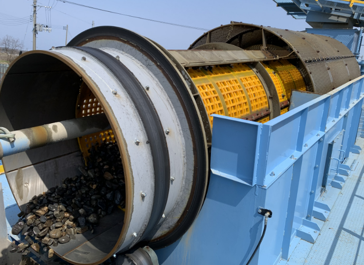 砂利トロンメル